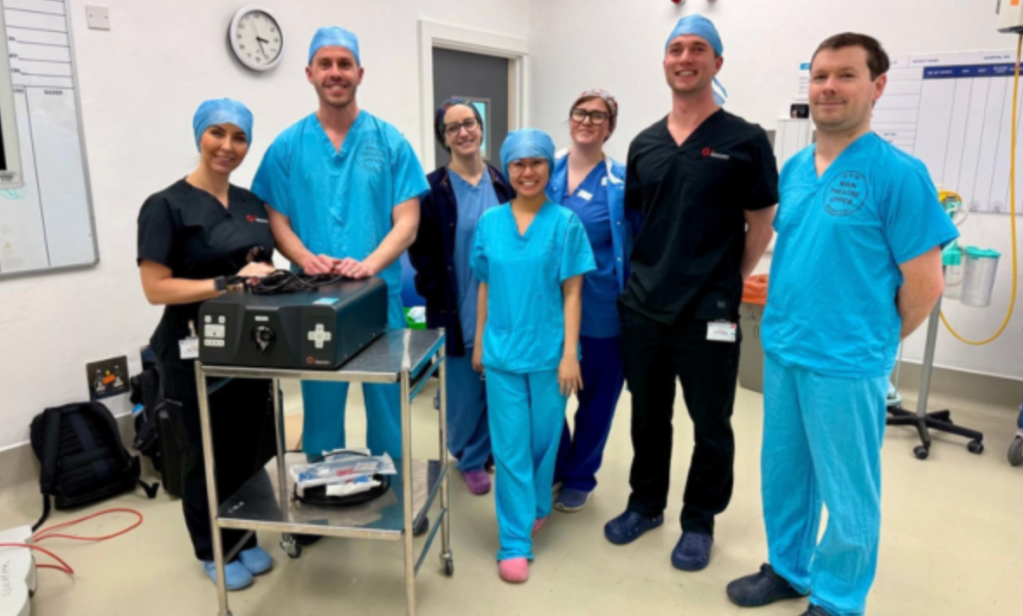 The clinical team at IQ Endoscopes.