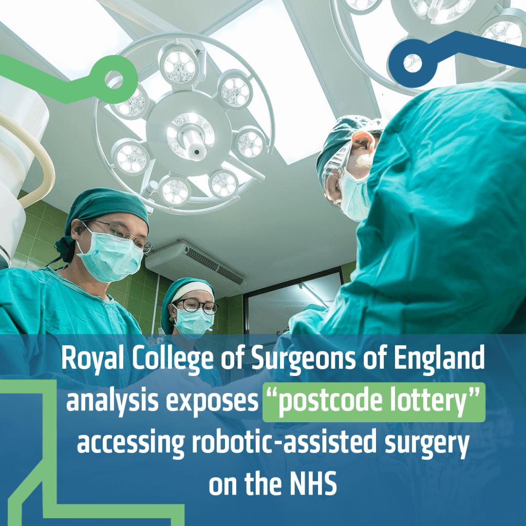 NHS Robotic Surgery Rollout Highlights Digital Divide In UK&nbsp;Care