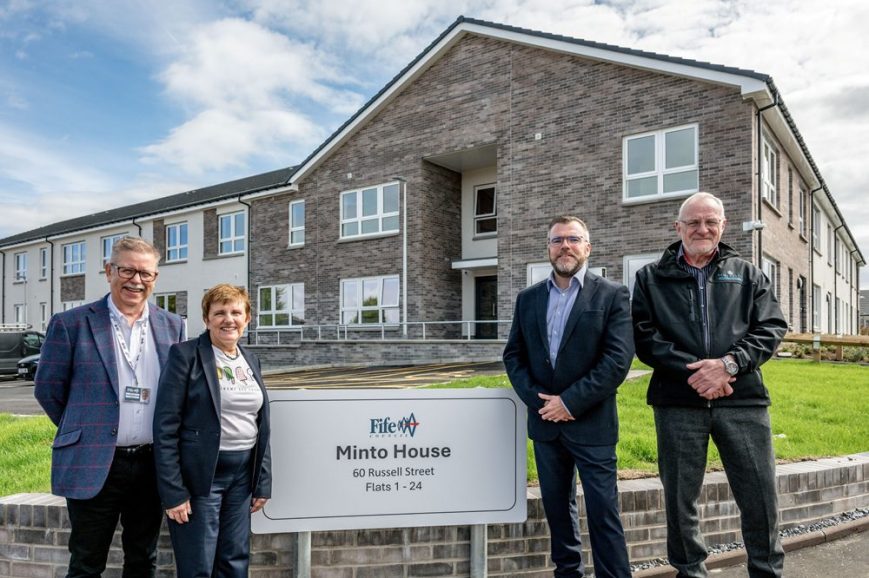 Fife Council Opens 24-Flat Extra Care Facility On Long-Vacant Lochgelly Site